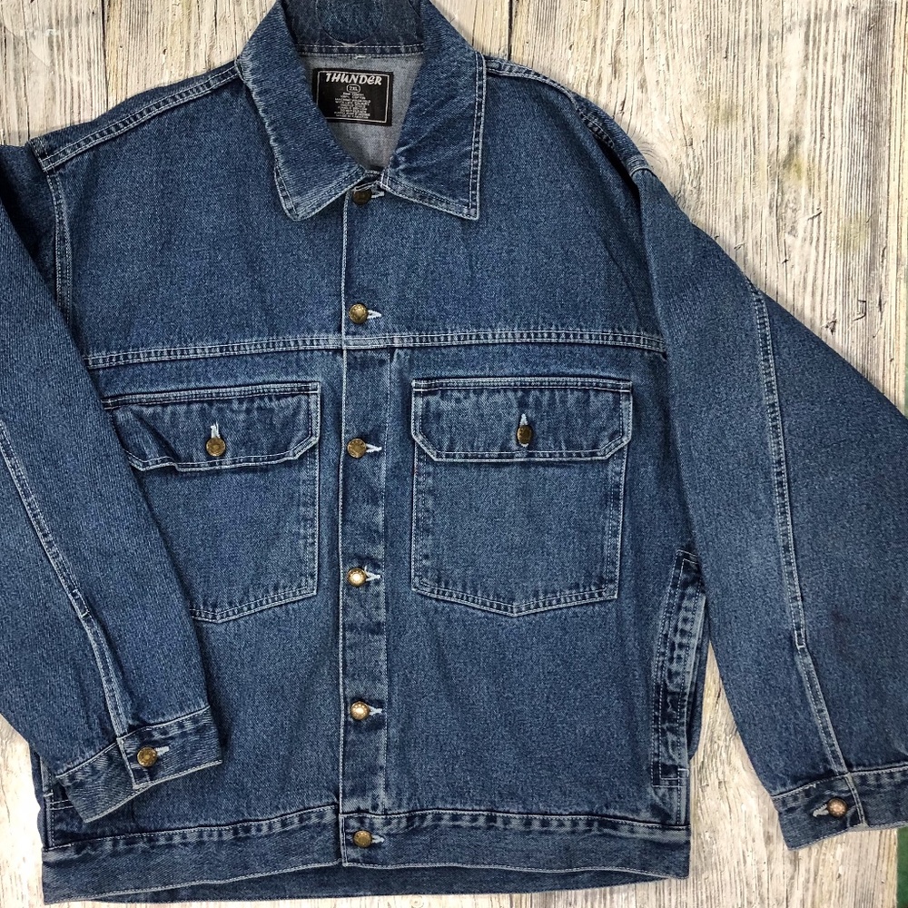 Thunder VINTAGE Oversized Jean Jacket